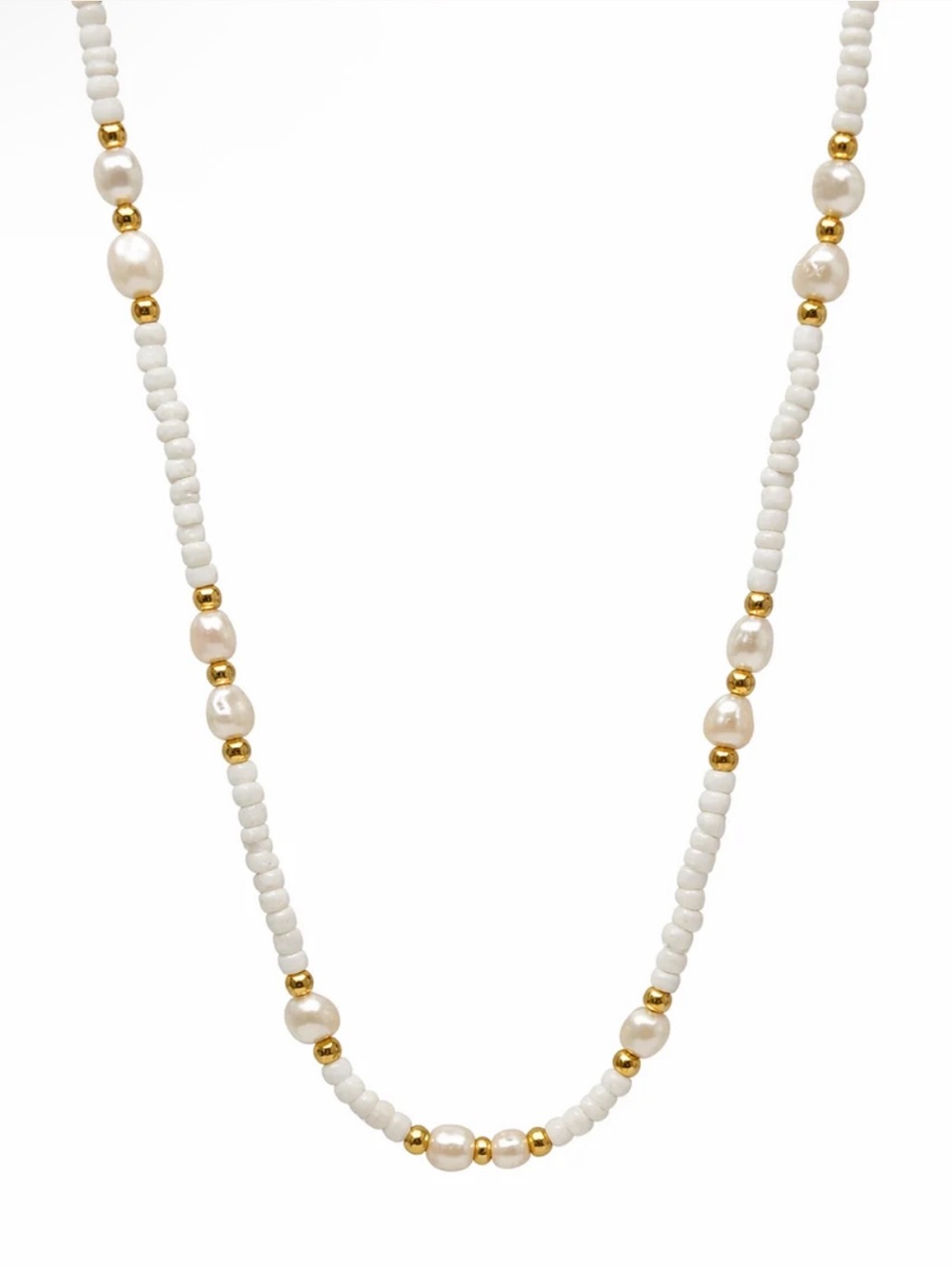 🆕 Oshena Boho Pearl Necklace